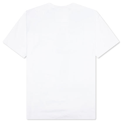 Chandelier and Snake Print T-Shirt - White
