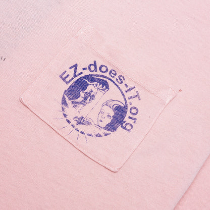 Rehab Romance Pocket Tee - Pink