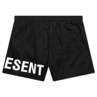Polyester Swim Short - Black