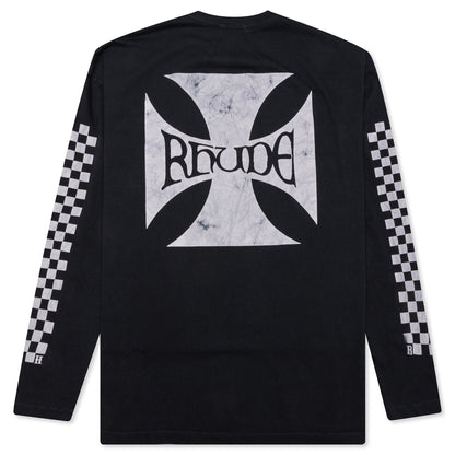 Classic Checker L/S Tee - Black