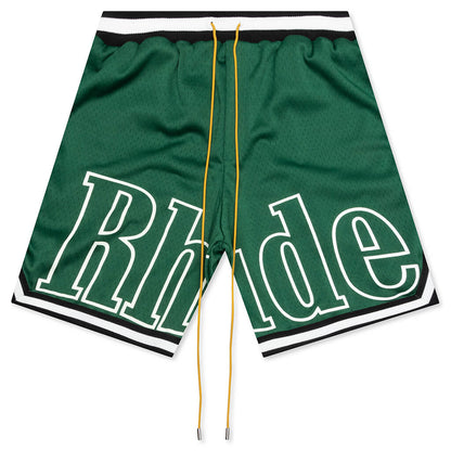 Court Logo Short - Forest Green