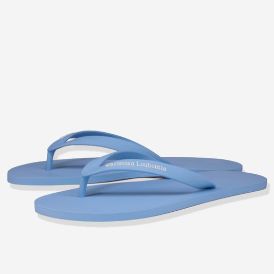 Christian Louboutin Summer Flat Rubber Thong Sandal