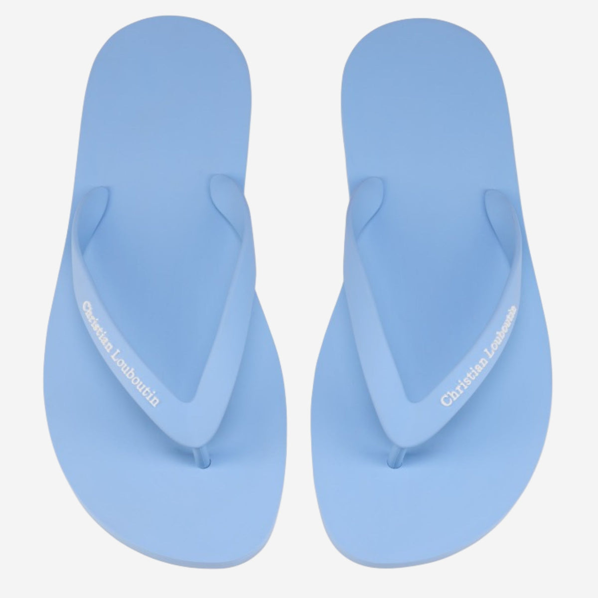 Christian Louboutin Summer Flat Rubber Thong Sandal