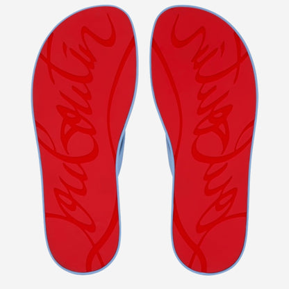 Christian Louboutin Summer Flat Rubber Thong Sandal