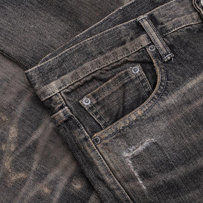 Savage Denim DP Basic Pants - Black
