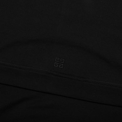 Embroidered Floral Logo Standard - Black
