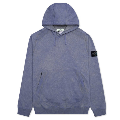 Stone Island Hooded Sweatshirt 62090 - Dark Blue Melange