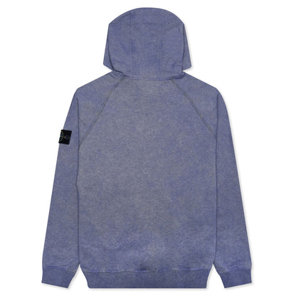 Stone Island Hooded Sweatshirt 62090 - Dark Blue Melange