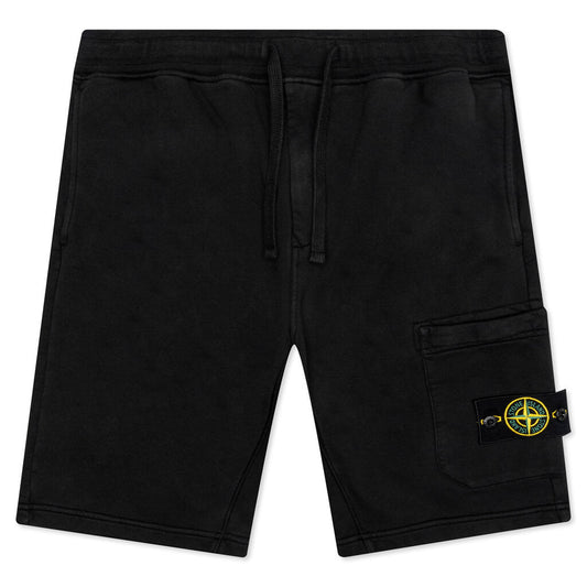 Stone Island Cargo Bermuda Shorts 64651 - Black