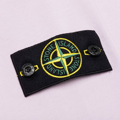 Stone Island Crewneck Sweatshirt 63051 - Rose Quartz