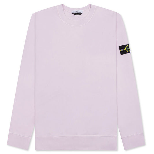 Stone Island Crewneck Sweatshirt 63051 - Rose Quartz