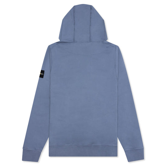 Stone Island Hooded Sweatshirt - Avio Blue