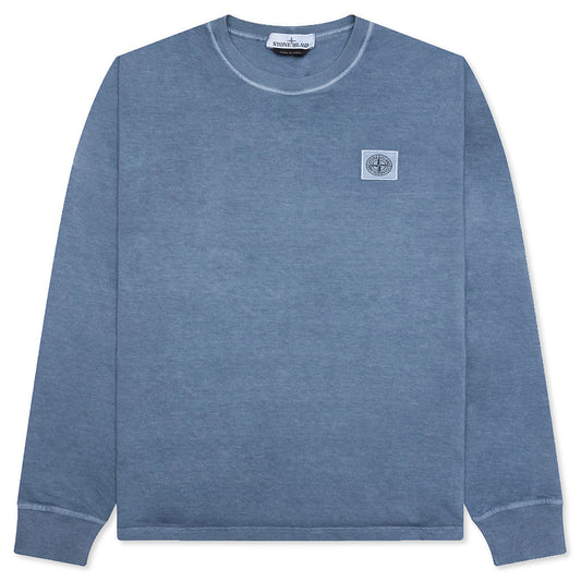 Stone Island Long Sleeve T-Shirt - Avio Blue