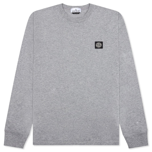 Stone Island Long Sleeve T-Shirt - Melange Grey
