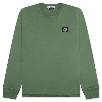 Stone Island Long Sleeve T-Shirt - Olive Green