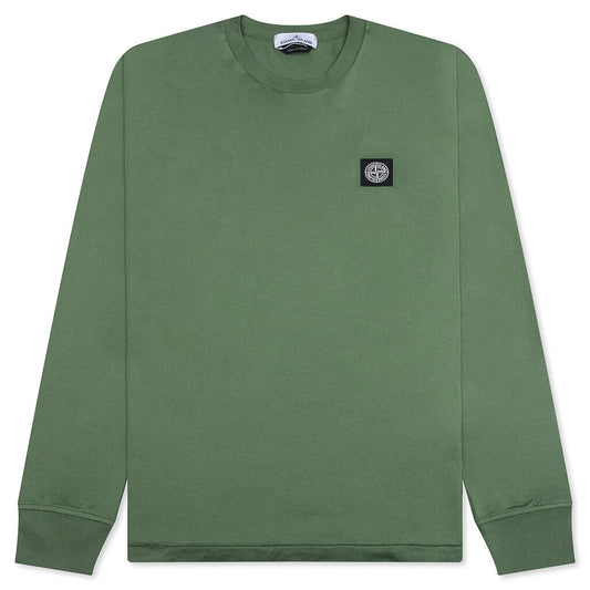 Stone Island Long Sleeve T-Shirt - Olive Green