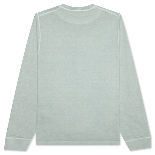 Stone Island L/S T-Shirt - Pearl Grey