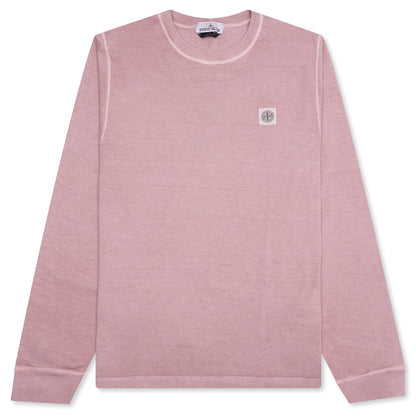 Stone Island Long Sleeve T-Shirt - Red Onion