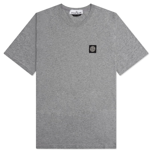Stone Island S/S T-Shirt - Melange Grey