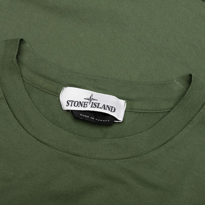 Stone Island Short Sleeve T-Shirt - Olive Green
