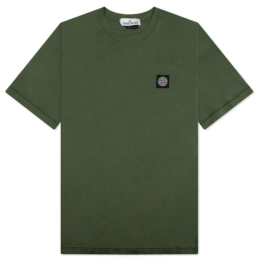 Stone Island Short Sleeve T-Shirt - Olive Green