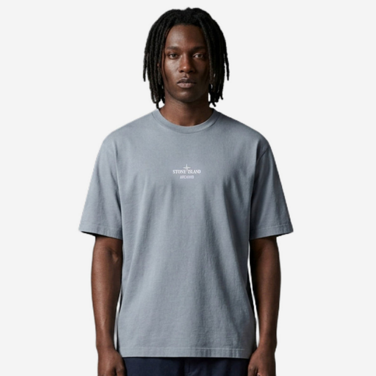 Stone Island 2100033 Logo Organic Cotton T-Shirt