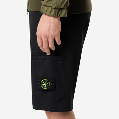 Stone Island 6200011 Organic Cotton Fleece Shorts