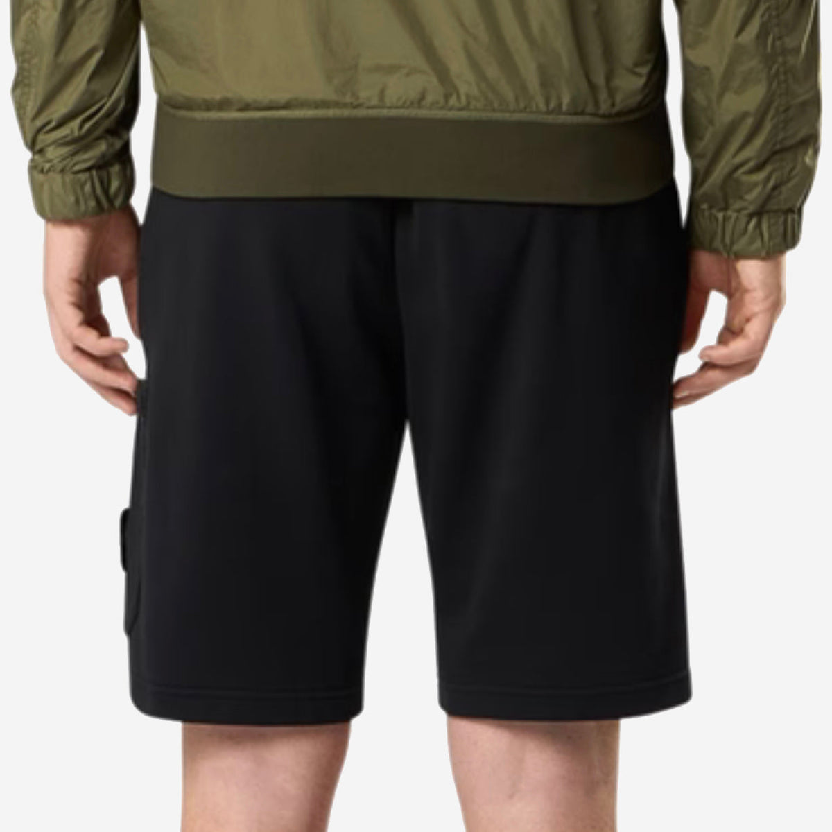 Stone Island 6200011 Organic Cotton Fleece Shorts