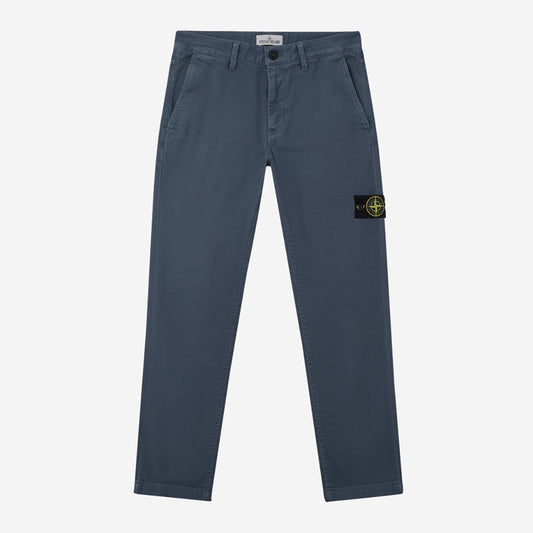 Stone Island 3100052 Organic Cotton Stretch Broken Twill Old Effect Trouser