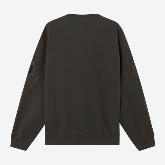 Stone Island Brushed Organic Cotton Fleece Sweatshirt