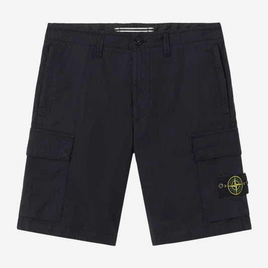 Stone Island L100020 Stretch Cotton Tela 'Paracadute' Shorts