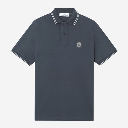 Stone Island 2200010 Organic Cotton Pique With Stretch Polo