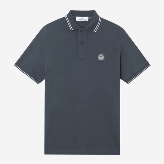 Stone Island 2200010 Organic Cotton Pique With Stretch Polo