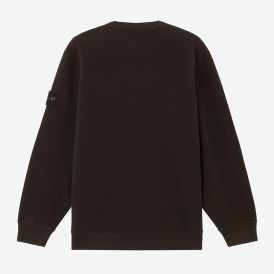 Stone Island Ghost Stretch Cotton Fleece Crewneck Sweatshirt