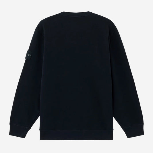 Stone Island Ghost Stretch Cotton Fleece Crewneck Sweatshirt