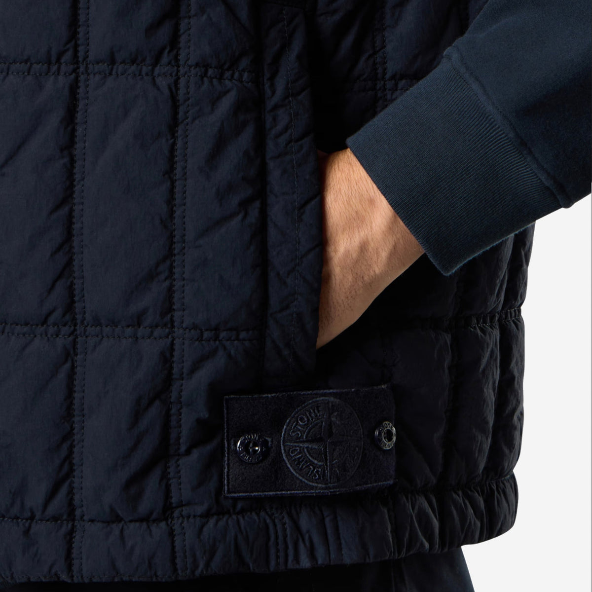 Stone Island Ghost Smerigliato Padded Vest