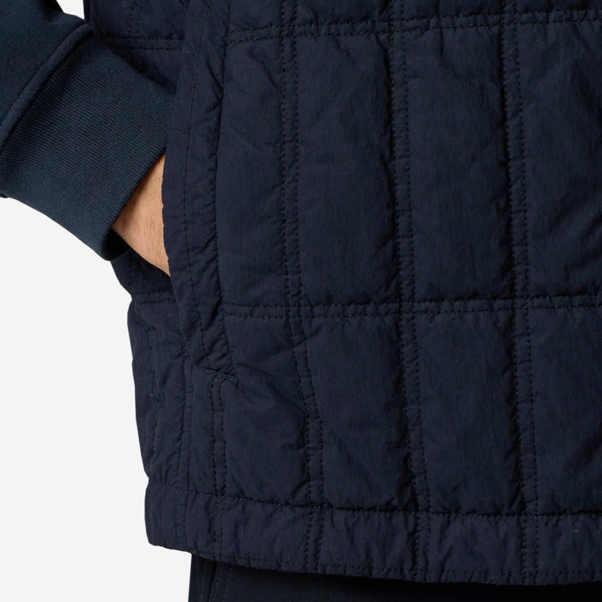 Stone Island Ghost Smerigliato Padded Vest