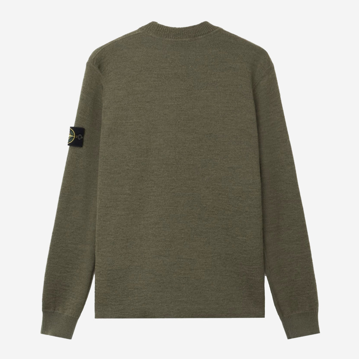 Stone Island 5100015 Rubberised RWS Wool + Organic Cotton Double Knitwear