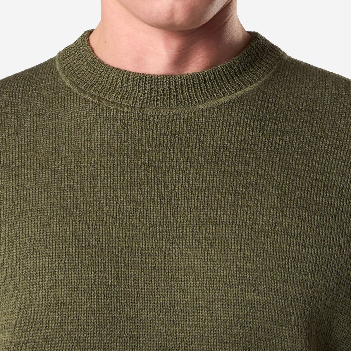 Stone Island 5100015 Rubberised RWS Wool + Organic Cotton Double Knitwear