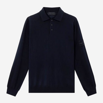 Stone Island Ghost Wool Knit Polo