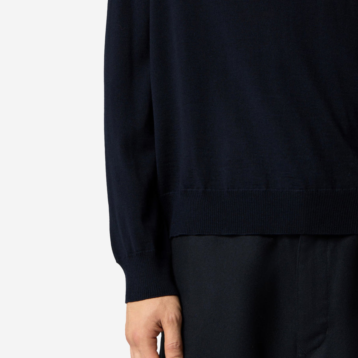 Stone Island Ghost Wool Knit Polo