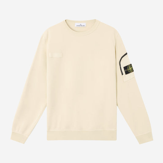 Stone Island Zip Sleeve Pocket Sweatshirt