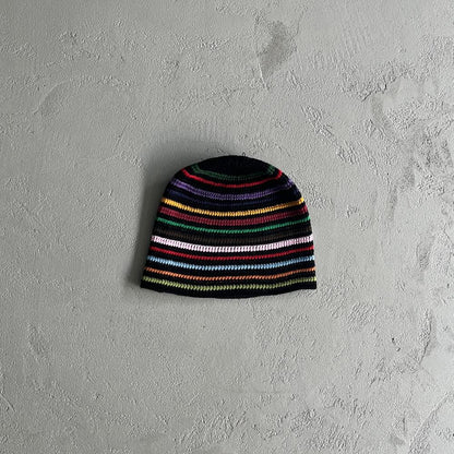 CORTEIZ Striped Cold Hat - Black