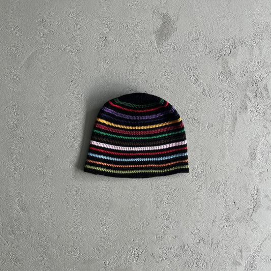 CORTEIZ Striped Cold Hat - Black