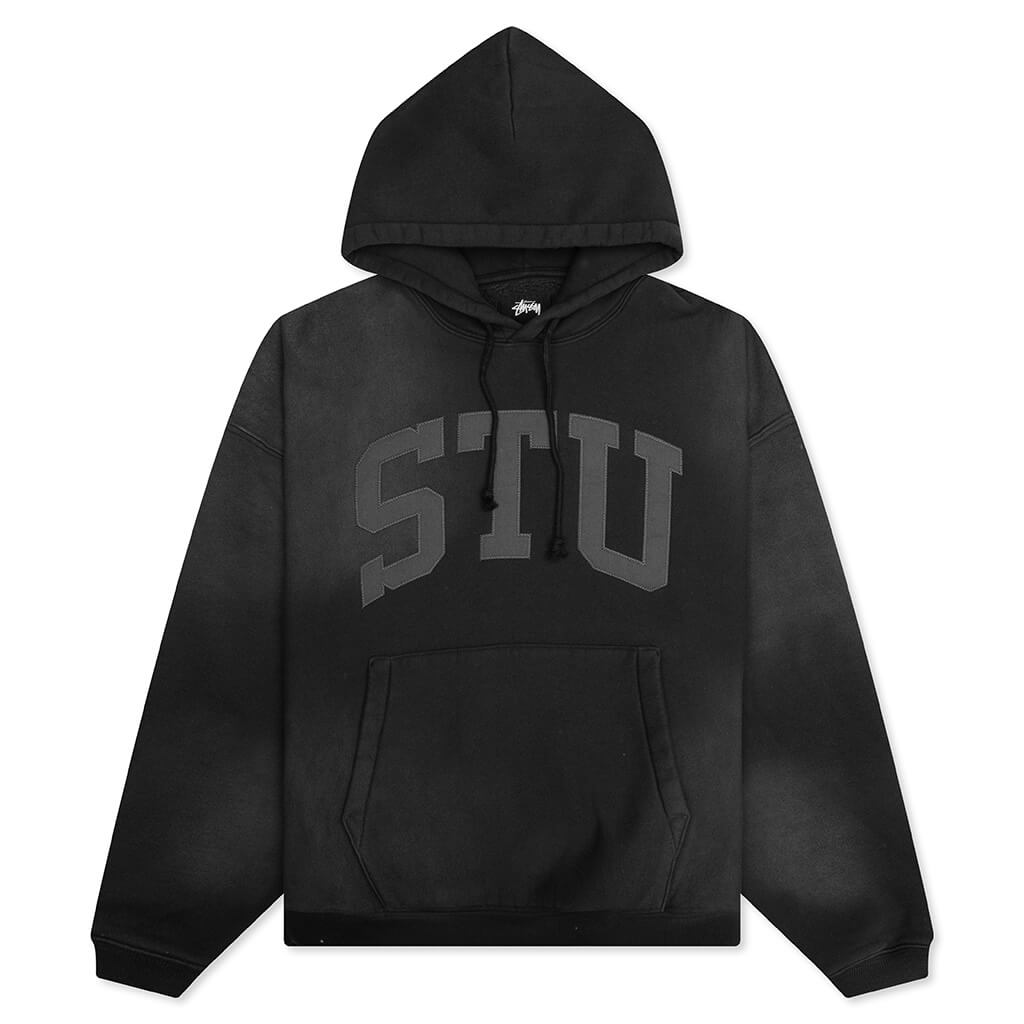 Stu Applique Hood - Black