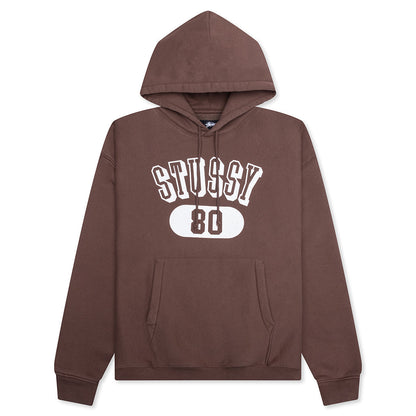 Stussy 80 Relaxed Hood - Brown