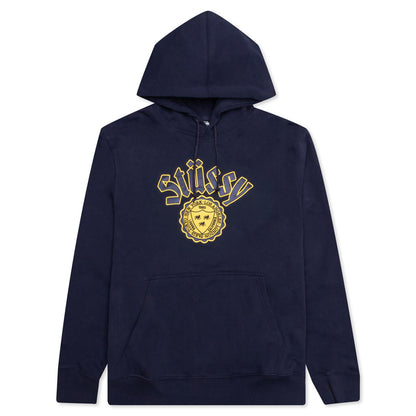 City Seal Applique Hoodie - Navy