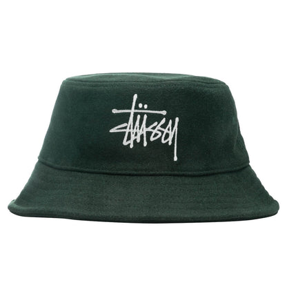 Fuzzy Wool Basic Bucket - Forest