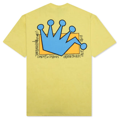 LB Crown Tee - Yellow
