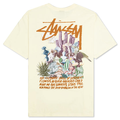 Psychedelic Tee - Pale Yellow